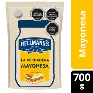 Mayonesa Hellmanns Caja de 12 unidades 700 gramos